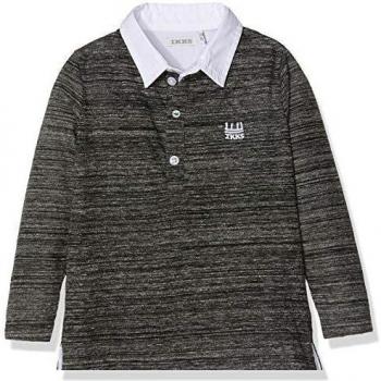 IKKS Polo Tromp L'ŒIL VISUEL Dos, Gris