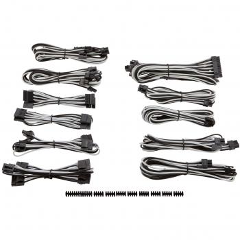Corsair CP-8920156 Interno Negro, Color blanco - Cable