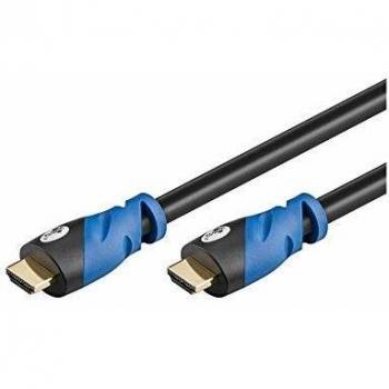 Cable HDMI Premium de Alta Velocidad con Ethernet 3 m Negro/Azul