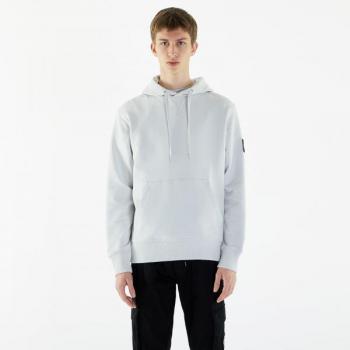 Calvin Klein Gray Hooded Logo Sweatshirt Brushed Cotton - Size S