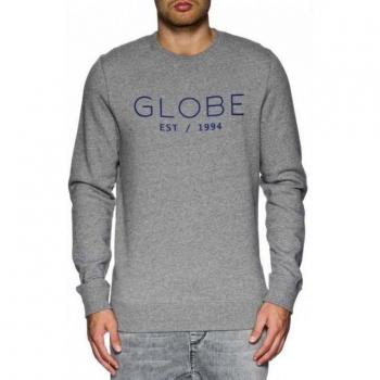 Globe Mod del hombres Crew II gris Pewter Marle L