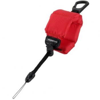 Olympus - Correa flotable de muñeca CHS-09 para Gama TG, Color Rojo