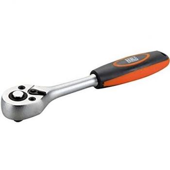 HR 170715 Llave de Carraca, Mango grís y Cuerpo grís/Negro, 1/4