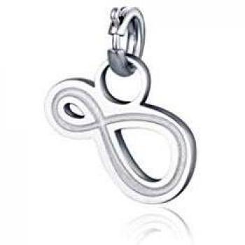 BRAND GIOIELLI Colgante Infinito de acero.