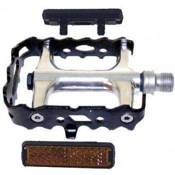 Pedales MTB Plataforma de Aluminio con Reflectores 90x68 mm - VP Components