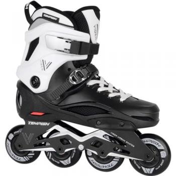 Tempish Viper 80 Freeskate Patines en Línea para Hombres, Color BKW, Talla 41