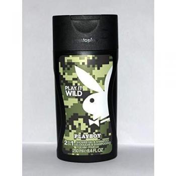 Playboy Play it Wild Shower Gel & Shampoo for Men 250 ml