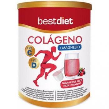 Bestdiet Colágeno con Magnesio en Polvo sabor Frutos Rojos 250g