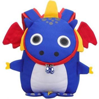 Mochila Escolar Infantil DOHE Modelo Dragón Color Azul Poliéster 220x270x110mm Ref. 51461