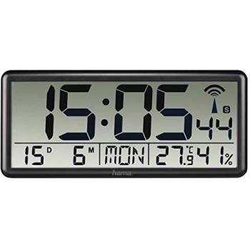 Reloj de pared digital Jumbo 16x36 cm Hama