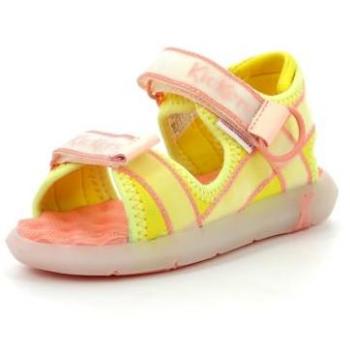 Kickers Kickjune Unisex Baby Sandals - Pink, 8.5 UK Child