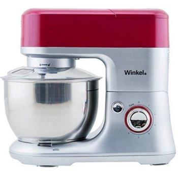 Winkel RX80 RX80-Robot de Cocina multifunción, batidora amasadora, Color Rojo, 650 W