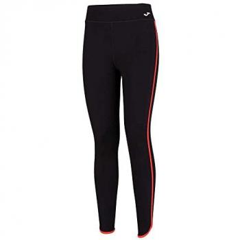 Mallas largas mujer Joma Combi Torneo negro coral