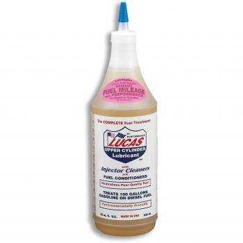 2 x Lucas Upper Cylinder Lubricant with Injector Cleaner & Fuel Conditioner 1 Litre