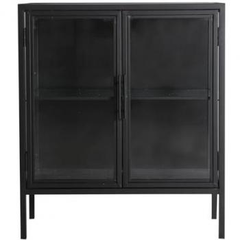 Aparador Buffet de Hierro Negro 70x35x80cm