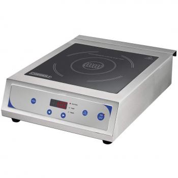 Réchaud de inducción digital 3500W en acero inoxidable - Casselin