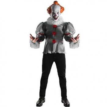 Stephen King - Disfraz de payaso Pennywise Deluxe para adulto, Talla única