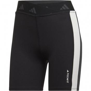 Mallas de fitness adidas hyperglam techfit para hombre en color negro