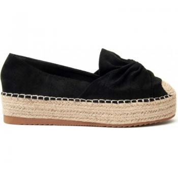 Zapatos de Mujer Montevita Yutte4 Negro Esparto