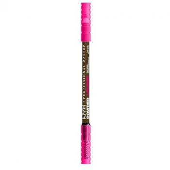 NYX Professional Makeup Powder Louder Brow Pencil with Microfibers - 12HR Wear, Buildable Formula