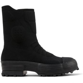 Camperlab Unisex Black Boots with Treaded Sole - Size 38