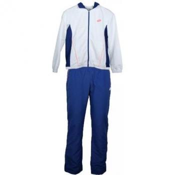 Lotto Shela II DB W - Conjunto de chándal para mujer, color blanco / azul, talla M