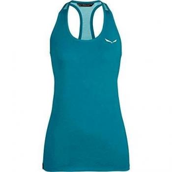 Salewa Agner Hybrid Dri-Rel Tank Mujeres feldespato verde 2020 camisa sin mangas, color OCEAN, tamaño IT 40 | EU 34