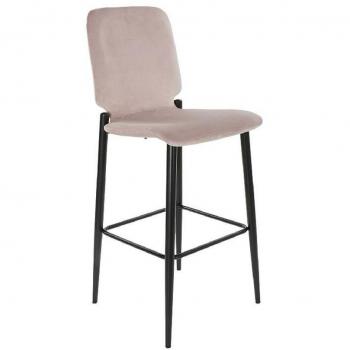 Taburete DKD Home Decor Negro Rosa Metal Plástico 43,5 x 52 x 109 cm