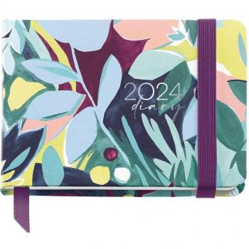 Agenda 2024 74 x 105 mm semana vista Natura Miquelrius multicolor castellano