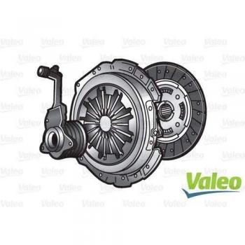 Kit de embrague Valeo 834281 para Renault Espace, Grand Laguna, Megane y Scénic (3 piezas) con butée hidráulica