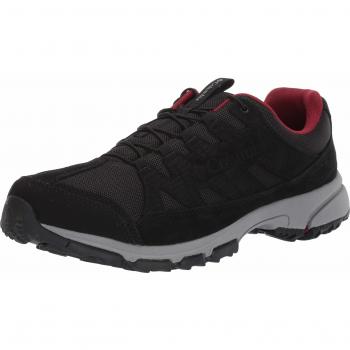 Columbia Five Forks, Zapatos de Senderismo Impermeables para Hombre, Negro