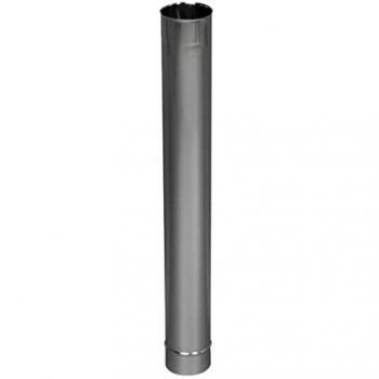 Tubo rígido de acero inoxidable 304 diámetro 125 mm longitud 1000 mm para todos los combustibles