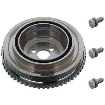 febi bilstein 44816 Pulley decoupled, for crankshaft with sensor ring and screws, pack of one