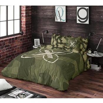 Munich Ares Funda Nórdica, algodón, Verde, Cama 180