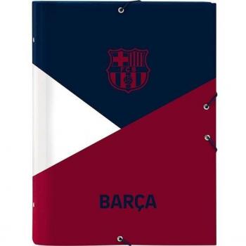 Carpeta Clasificadora Safta F.C. Barcelona Folio con 12 Departamentos Corporativa