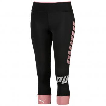 PUMA Modern Sport Leggings G Mallas Deporte, Niñas, Black-Bridal Rose, 164