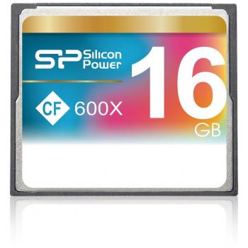 Silicon Power 16GB CF 600X - Memoria Compact Flash de 16 GB
