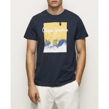 Camiseta de Manga Corta Pepe Jeans para Hombre en Color Azul
