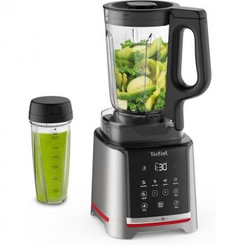 Batidora de vaso Tefal InfinyMix+ BL91HD31, 1600 W, 5 programas automáticos, cuchillas con recubrimiento de titanio, capacidad de 2.6 litros
