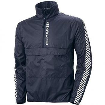 Helly Hansen Vector Packable Wind Anorak Cortavientos, Hombre, Navy, L