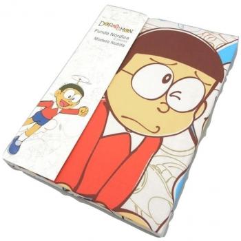 DORAEMON - DÚO de funda nórdica + almohada NOBITA