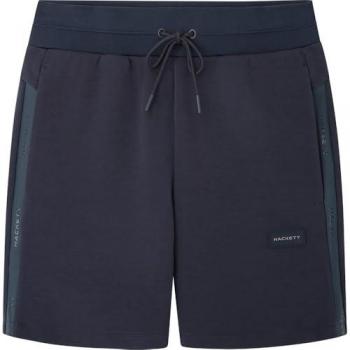 Bermuda Jogger de Hombre Hackett Sport Clásico Lisa, Casual, Algodón, Color Marino