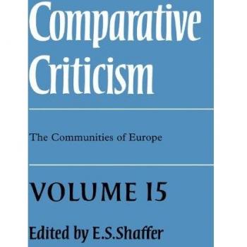 Crítica Comparativa: Volumen 15, Las Comunidades de Europa