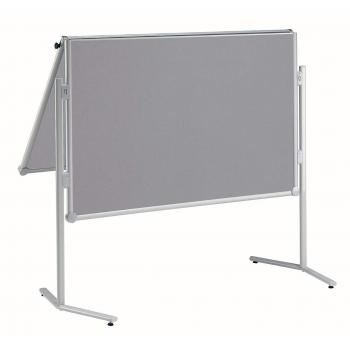 Mesa de Moderación Plegable MAULpro, Textil Gris, 1200x1500 mm