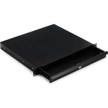 On-Stage 1U Locking Rack Drawer, Black