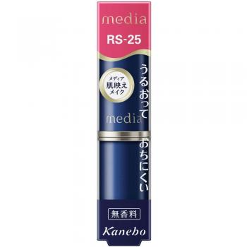 Kanebo Media Creamy Long-Lasting Lipstick in Rose Pink RS25