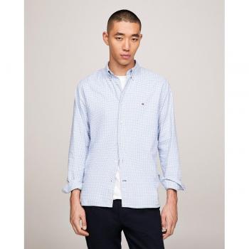 Camisa Oxford Gingham de Tommy Hilfiger en color Cloudy Blue