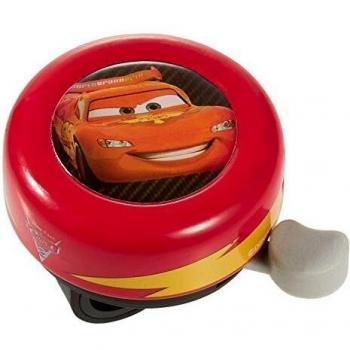 Disney Cars C892084 Timbre de Bicicleta Rojo
