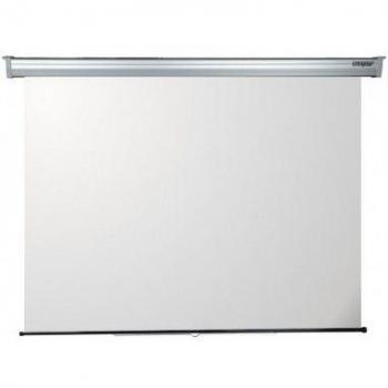 Pantalla de Proyección Manual Sopar Platinum 200x210 cm (114) 1:1 Tela Blanca
