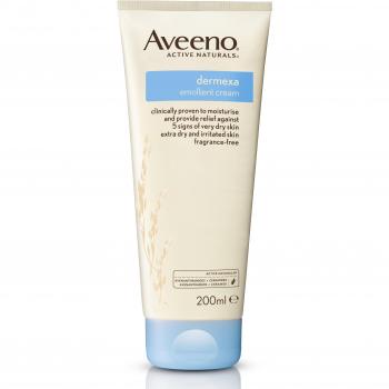 Aveeno Dermexa Daily Emollient Cream 200 ml - emollient cream for dry and irritated skin